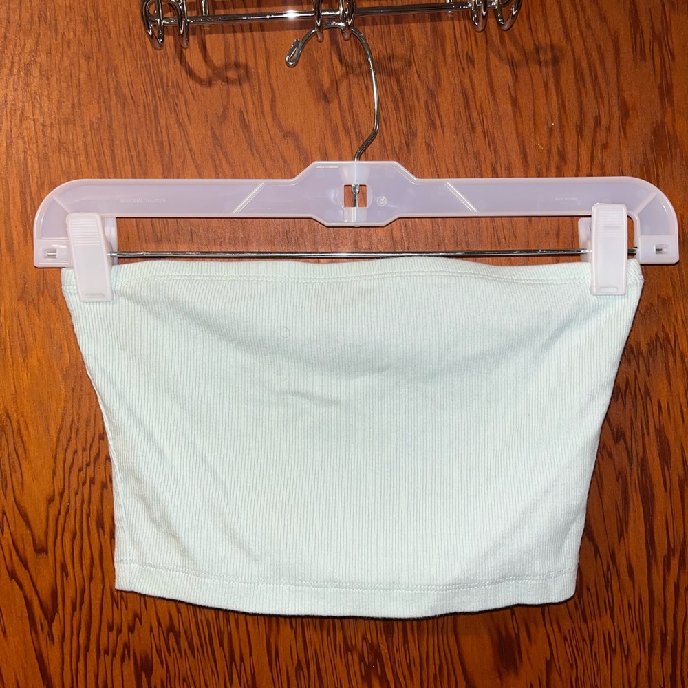 Mint green tube top
